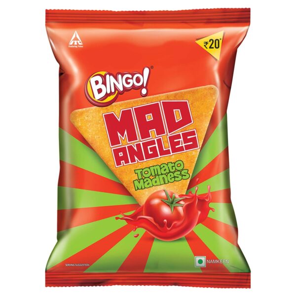 BINGO TEDHE MEDHE TOMATO MASTI 64GM x56Pcs