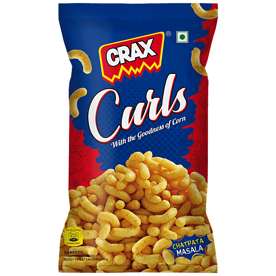 CRAX CURLS CHATPATA MASALA 52Gm x 36Pcs