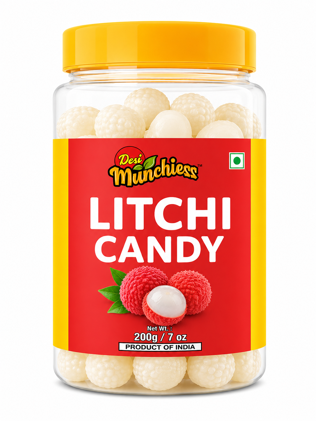 DESIMUNCHIESS Lichi Candy 200Gm