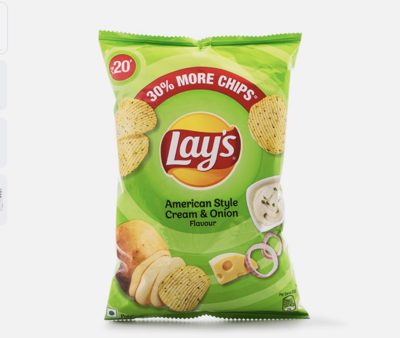 LAYS American Onion Cream